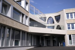Récemment rénové, l'hôpital de Cery fête ses 150 ans (archives). KEYSTONE/LAURENT GILLIERON